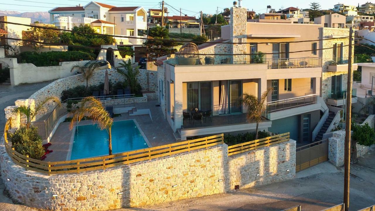 Superior Villa Kleanthi Stalós Exterior foto