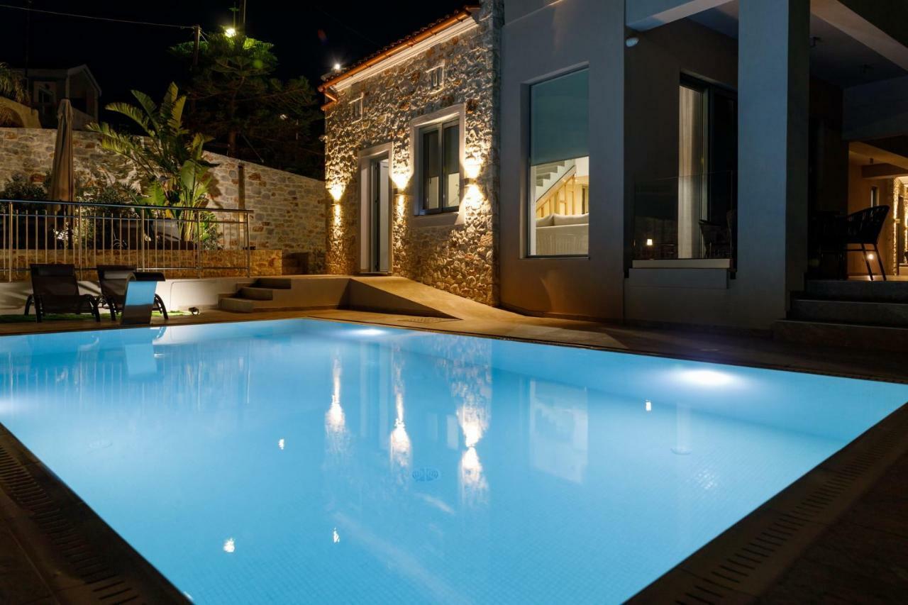 Superior Villa Kleanthi Stalós Exterior foto